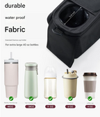 Pram Organiser with Insulated Cup Holders & Wristlet — Grey — product image 7
