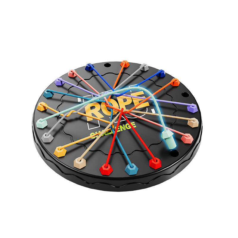 Rope Tangle Challenge Game (23x23CM) – Logic & Focus Educational Toy — product image 1