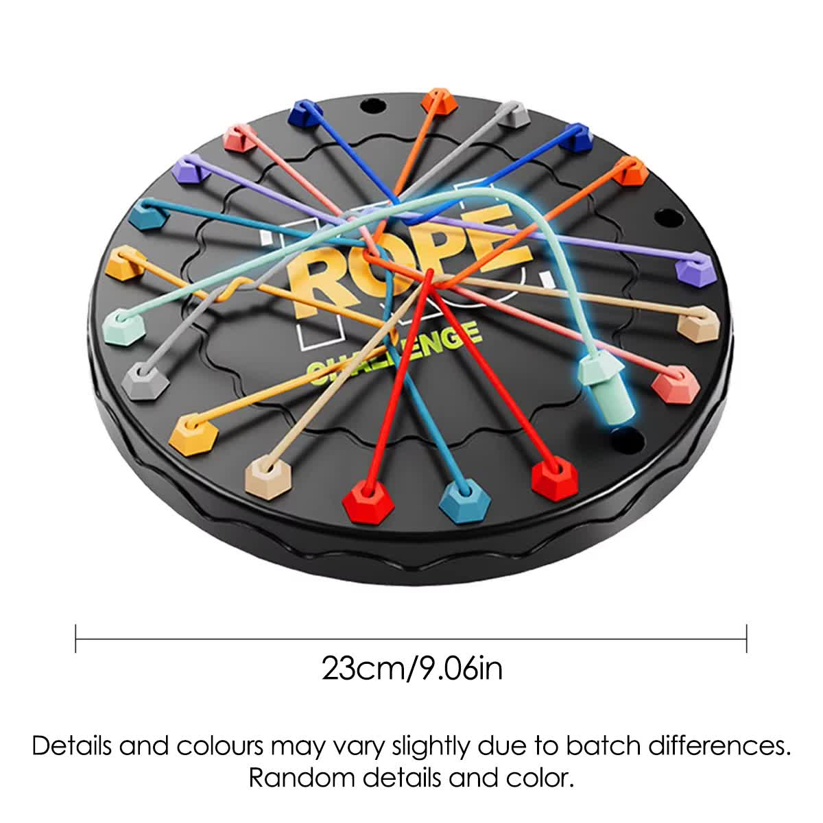Rope Tangle Challenge Game (23x23CM) – Logic & Focus Educational Toy — product image 4