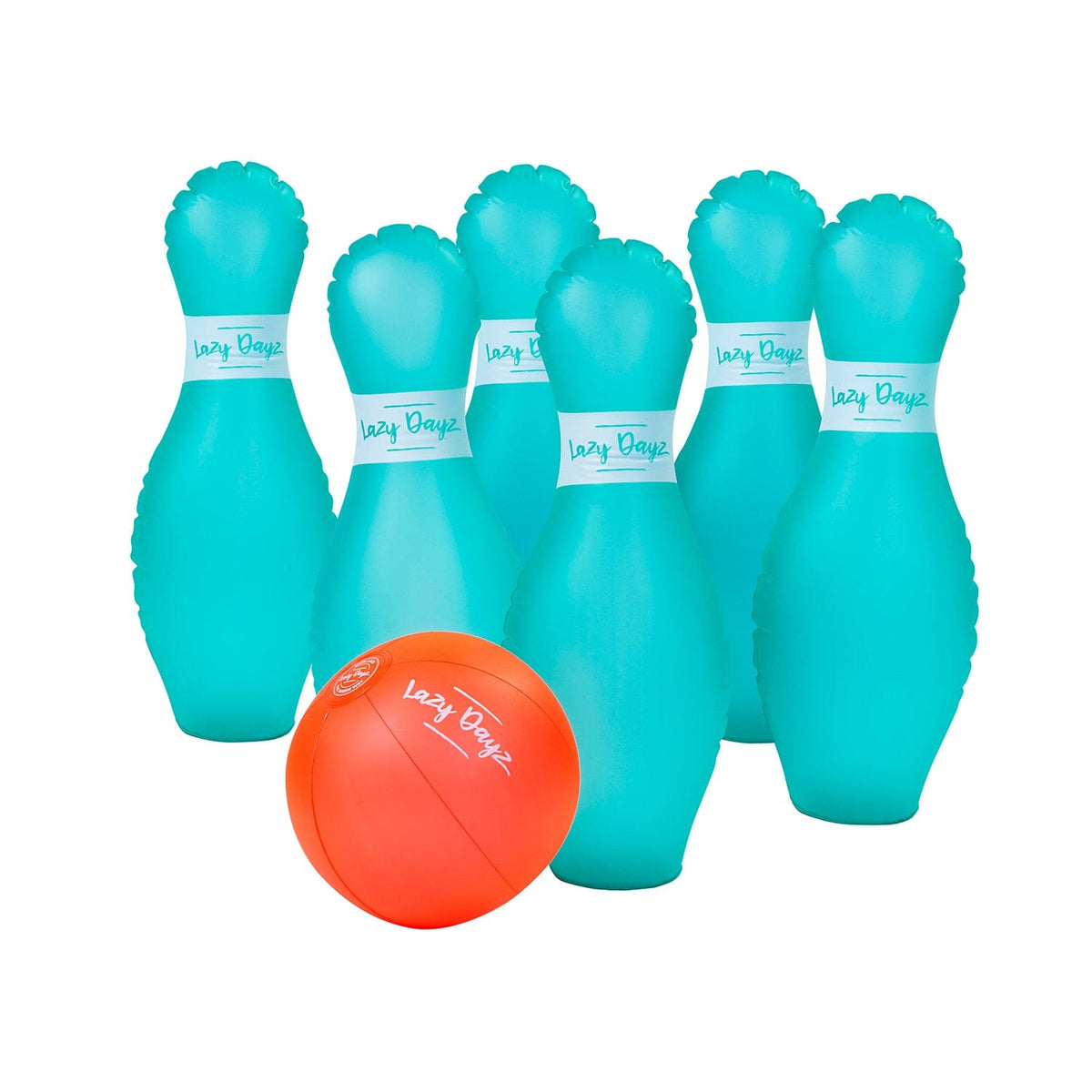 Lazy Dayz Inflatable Bowling Set — 7 Pieces — product image 2