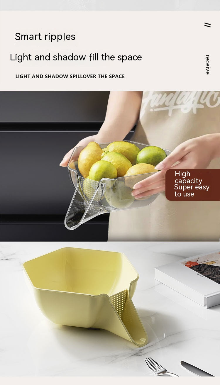 Sink-Side Drain Basket — colour and contents