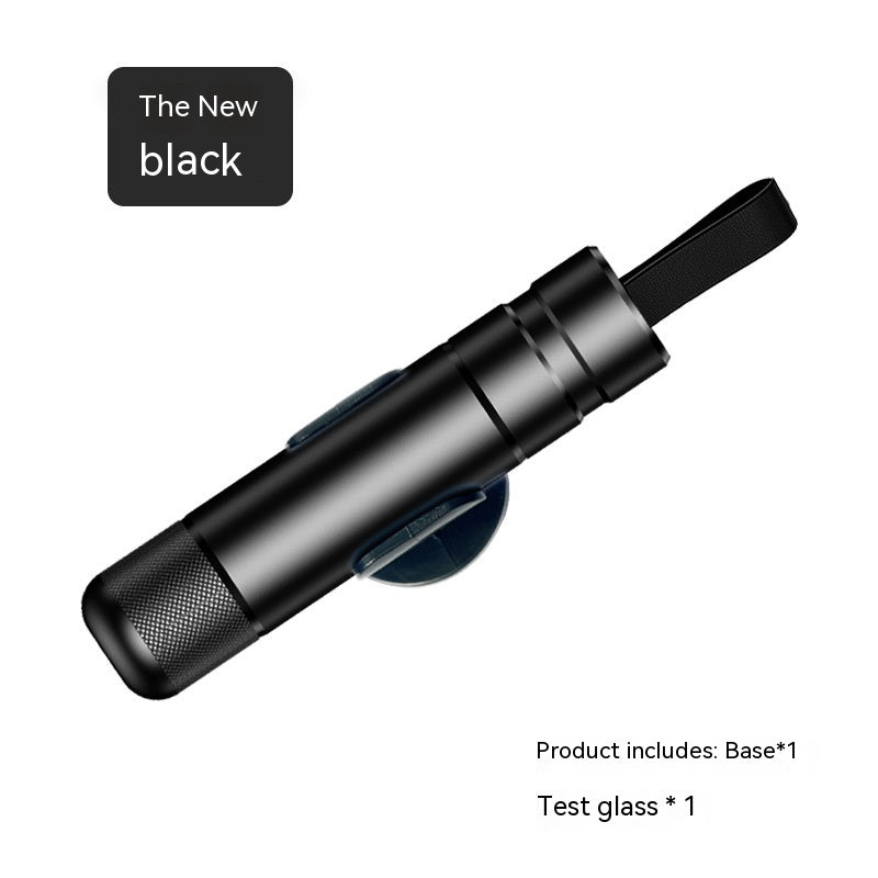 Black compact car escape tool