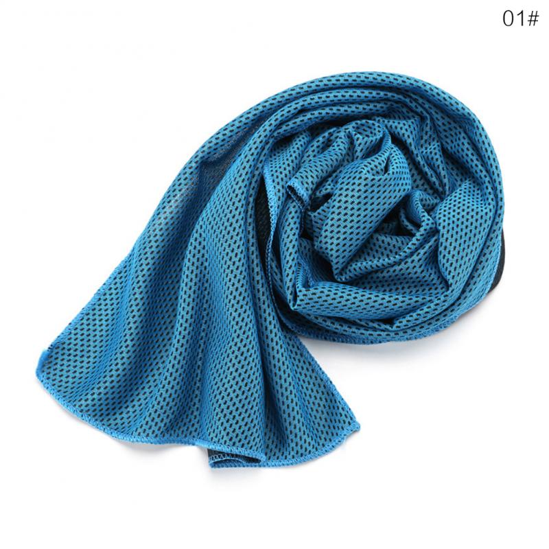 Blue mesh cooling towel variant