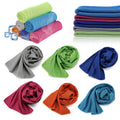 Mesh cooling towels in assorted colours