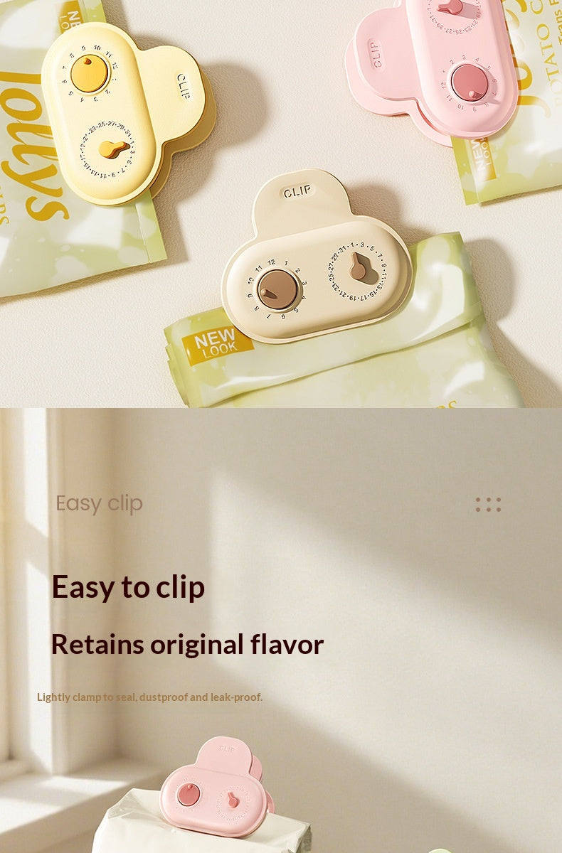 Food bag clips used on open packets