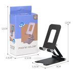 Foldable metal phone stand colour options
