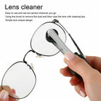 Pocket glasses cleaning brush colour options
