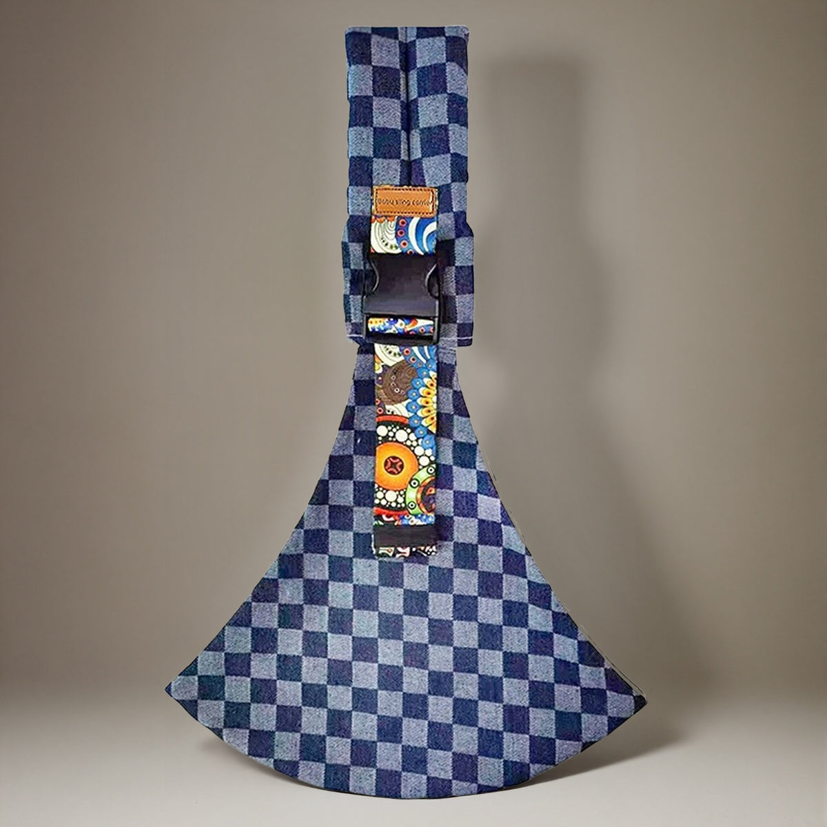 Carry Close Toddler Sling — Blue Gingham