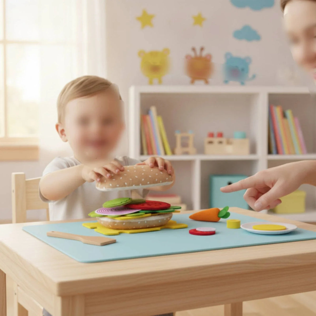 Felt Hot Dog Café – 10-Piece Pretend Play Set — product image 3