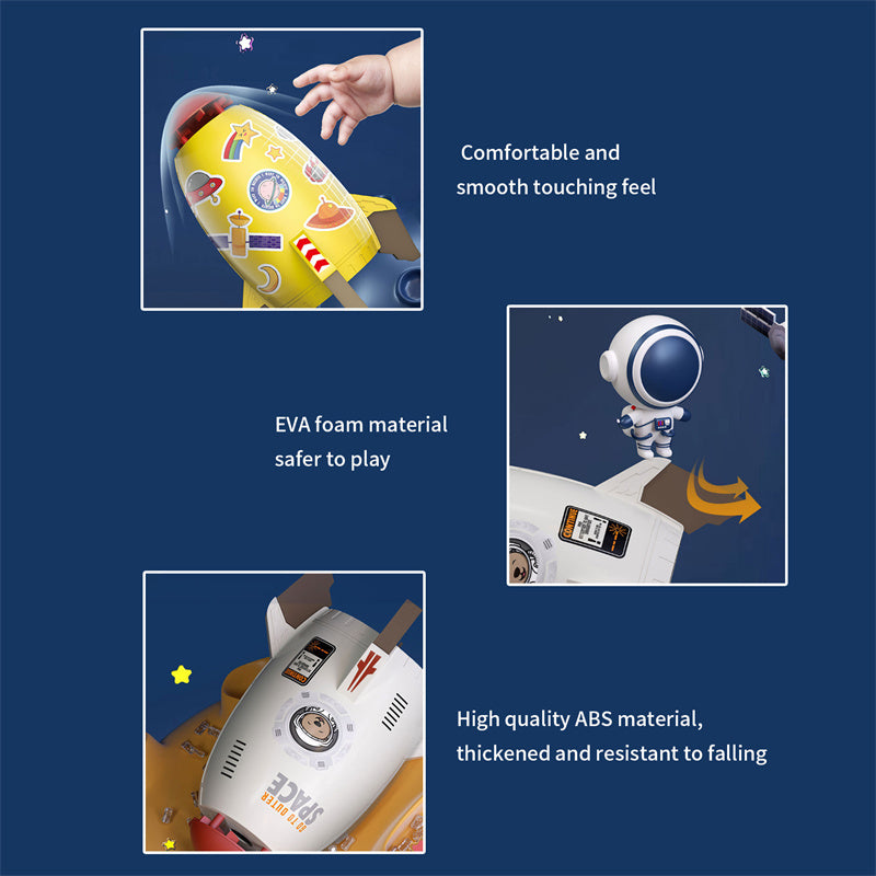 Water rocket sprinkler features