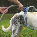 Pet bathing hose spray and control detail