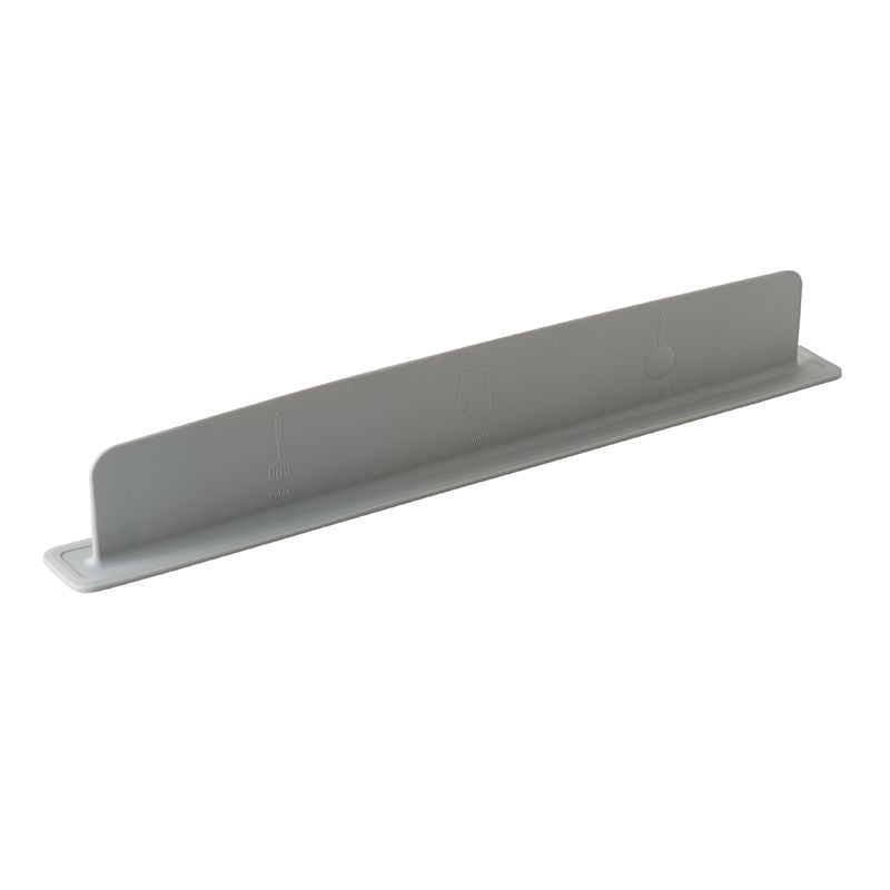 Grey silicone faucet splash mat