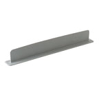 Grey silicone faucet splash mat