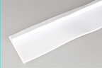 White silicone stove gap cover