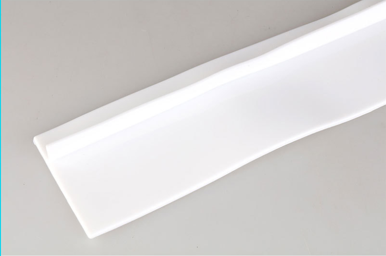 White silicone stove gap cover