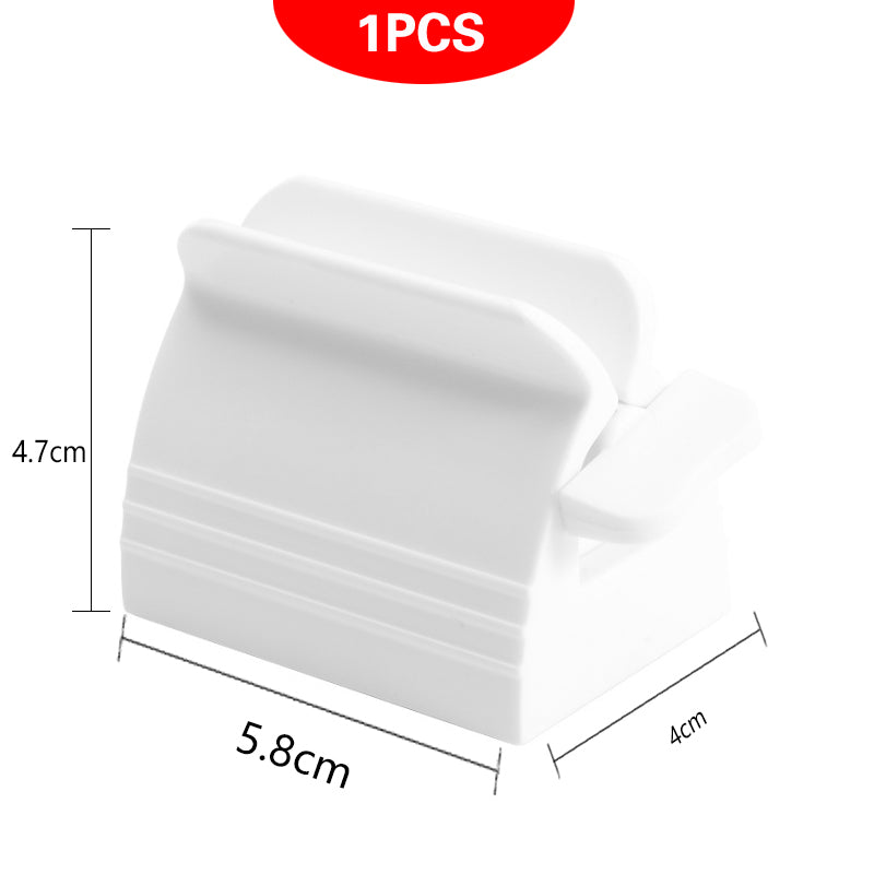 White toothpaste tube squeezer